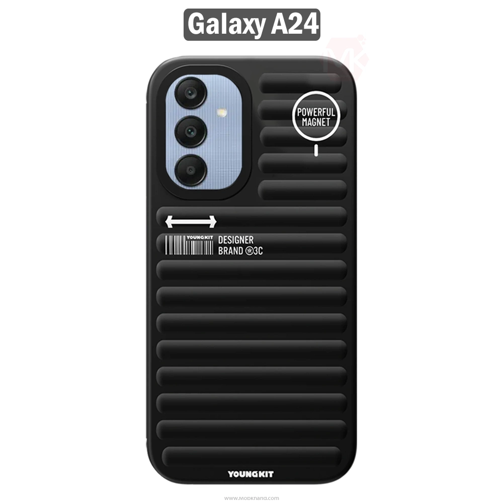 قاب محافظ اصلی Youngkit Plain Luggage Back Case | Galaxy A24