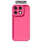 قاب محافظ شیائومی Raised Full Solid Silicone Cover | Poco F6 Pro