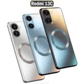 قاب محافظ AG Silicone Matte Glass Case | Redmi 13C