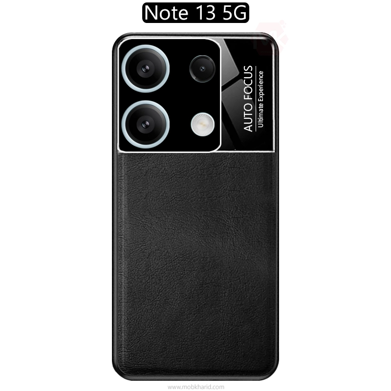 قاب محافظ اصل Auto Focus Leather Lens Case | Redmi Note 13 5G