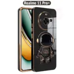 قاب محافظ ریلمی Plating Cartoon Astronaut Case | Realme 11 Pro Plus
