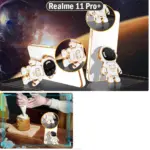 قاب محافظ ریلمی Plating Cartoon Astronaut Case | Realme 11 Pro Plus