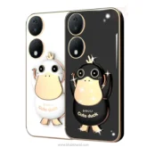 قاب محافظ اردک طلایی Cute Duck Plating Case | Honor X7B
