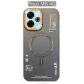 قاب محافظ شیائومی R-BOOT Shujkk Magnetic Case | Poco M6 4G