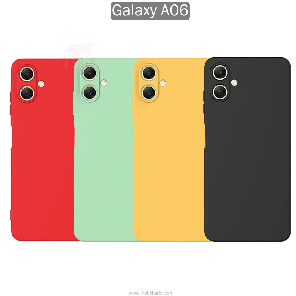 قاب محافظ Liquid Silicone Back Cover | Samsung Galaxy A06