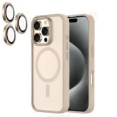 قاب محافظ Clear Magsafe camera Stand Case | iphone 16 Pro Max