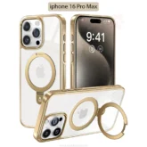 قاب محافظ Desert Titanium Kick-Stand Magsafe Case | iPhone 16 Pro Max