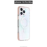 قاب محافظ آیفون Mutural Bumpy Clear Magsafe Case | iphone 16 Pro Max