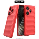 قاب مجیک شیلد Magic Shield TPU + Flannel Case | Poco F6
