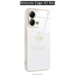 قاب محافظ Maple Leaves Plating Cover | Motorola Edge 40 Neo