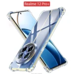 قاب شفاف+ محافظ لنز Airbag Flexible Clear Case | Realme 12 Pro Plus