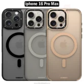 قاب محافظ Youngkit Gemstone Glass Back+Soft Frame Case | iphone 16 Pro Max