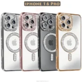 قاب محافظ MagSafe Diamond Rhinestone Case | iphone 16 pro