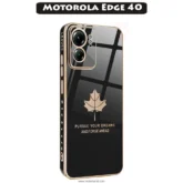 قاب محافظ Maple Leaves Plating Cover | Motorola Edge 40