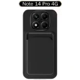قاب محافظ جاکارتی شیائومی Silicone Cover+Card Slot | Redmi Note 14 Pro 4G