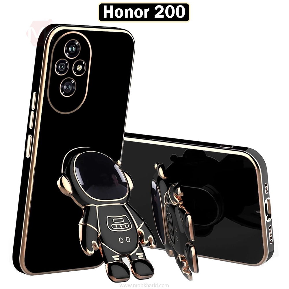 قاب محافظ Plating 3D Cartoon Astronaut Case | Honor 200