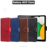 کیف چرمی تسمه دار سامسونگ Folio Magnetic Flip Case | Galaxy A03 Core