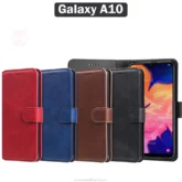 کیف چرمی تسمه دار سامسونگ Folio Magnetic Flip Case | Galaxy A10