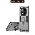 قاب محافظ شیائومی Armor Camshield Kickstand Ring Cover | Redmi Note 14 Pro 4G