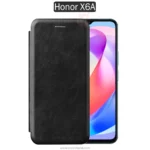 کیف محافظ چرمی هانر Flip Folio Leather Back Case | Honor X6A