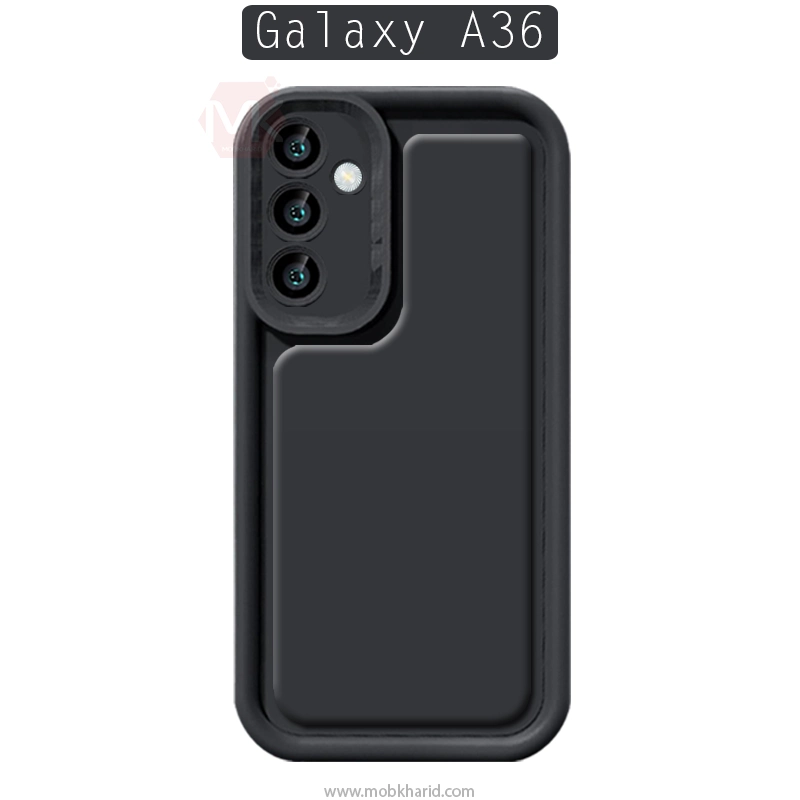 قاب محافظ سامسونگ 3D Solid Silicone Cover | Galaxy A36