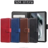 کیف محافظ سامسونگ Folio Magnetic Flip Cover | Galaxy S24 Ultra