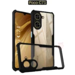 قاب محافظ شیائومی ipaky Hybrid Clear Cover | Poco C71