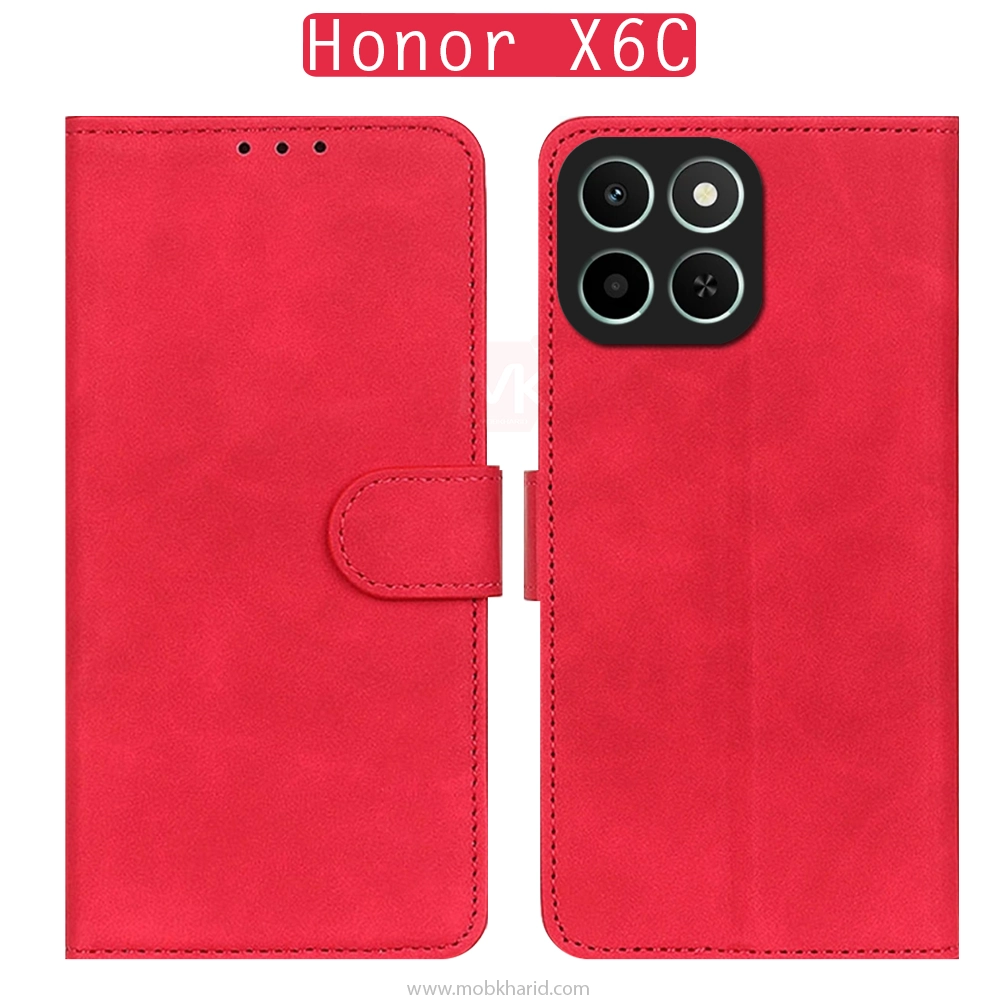 کیف محافظ هانر Folio Magnetic Flip Cover | Honor X6C
