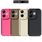 قاب محافظ شیائومی Solid Full Raised Silicone Cover | Redmi 13X