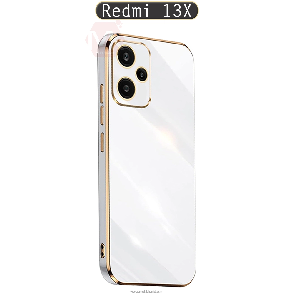 قاب محافظ شیائومی Gold Plated Luxury Plating Cover | Redmi 13X