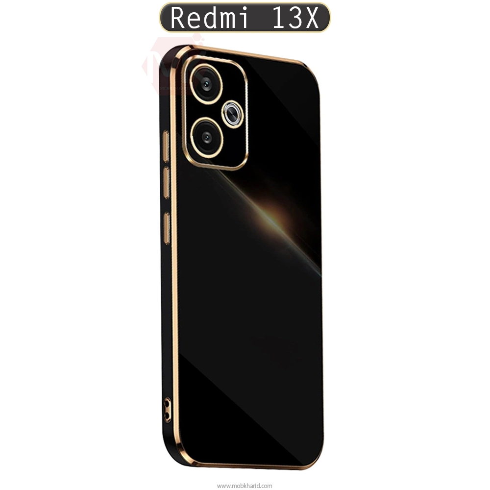 قاب محافظ شیائومی Gold Plated Luxury Plating Cover | Redmi 13X