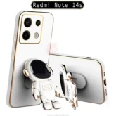 قاب محافظ شیائومی Plating 3D Cartoon Astronaut Case | Redmi Note 14s