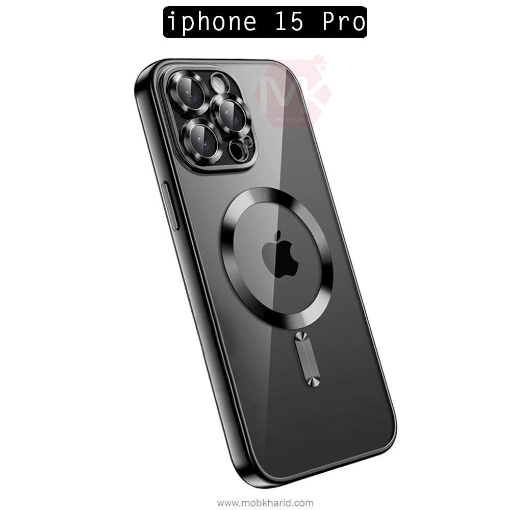 قاب محافظ Electroplated Clear MagSafe Cover | iphone 15 Pro