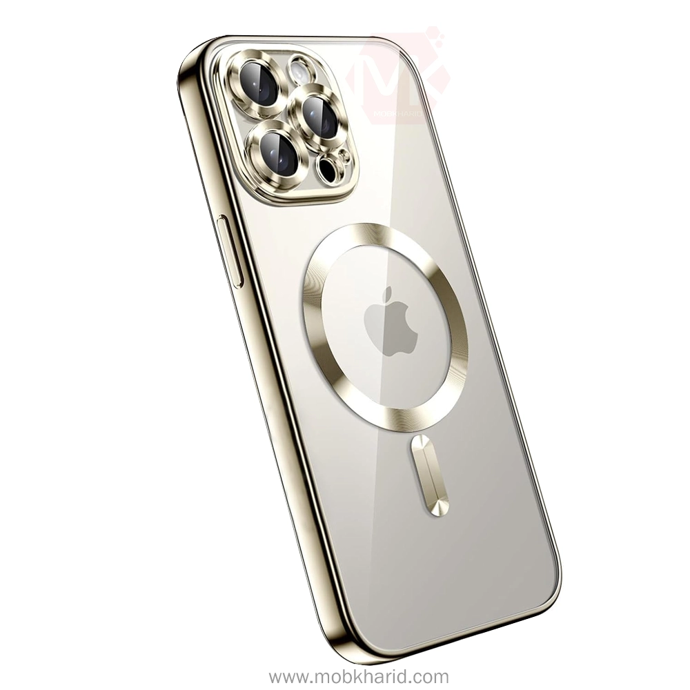 قاب محافظ آیفون Electroplated Clear MagSafe Case | iphone 15 Pro Max