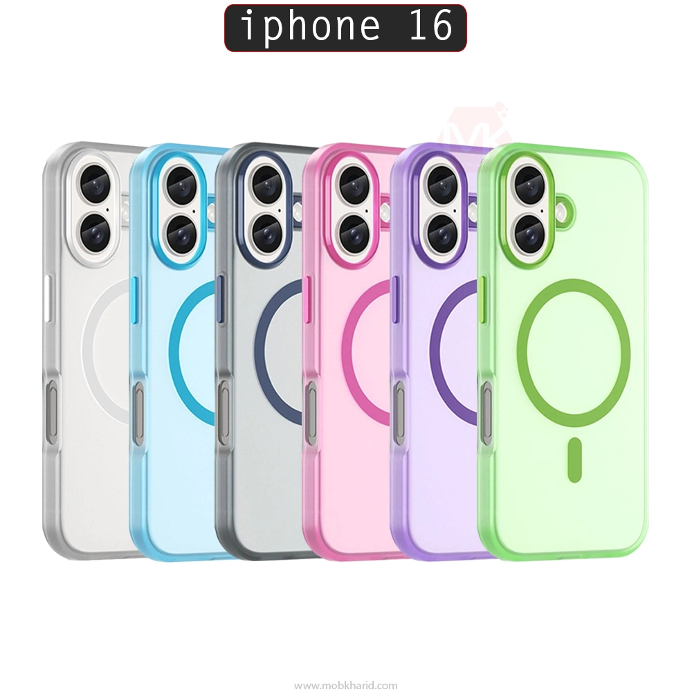 قاب محافظ آیفون GUMMY Candy Frsoted Magsafe Case | iphone 16