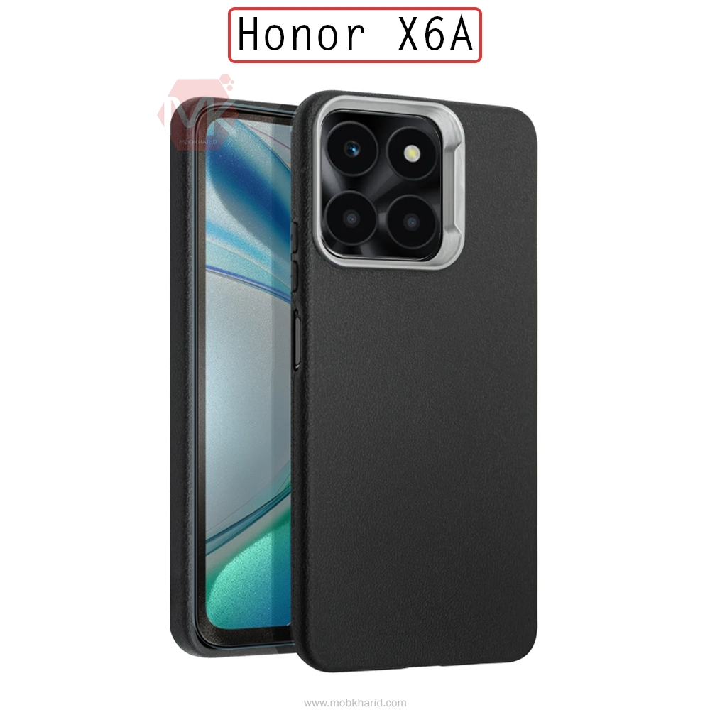 قاب محافظ SPIGEN Leather Texture Cover | Honor X6A