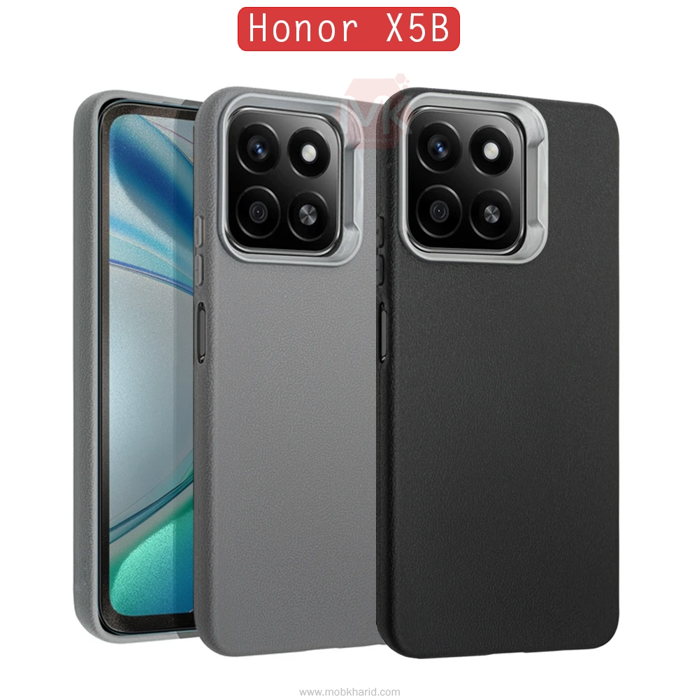قاب محافظ SPIGEN Leather Texture Back Cover | Honor X5B