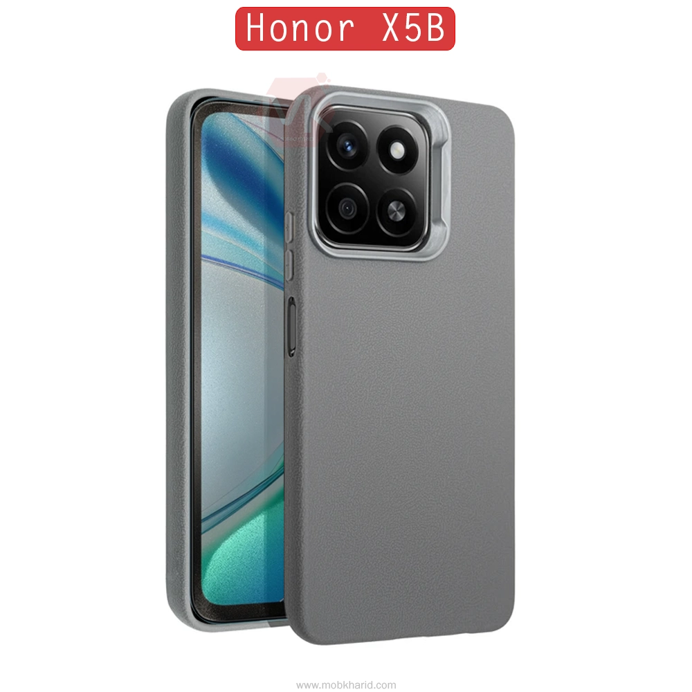 قاب محافظ SPIGEN Leather Texture Back Cover | Honor X5B