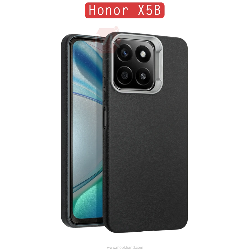 قاب محافظ SPIGEN Leather Texture Back Cover | Honor X5B