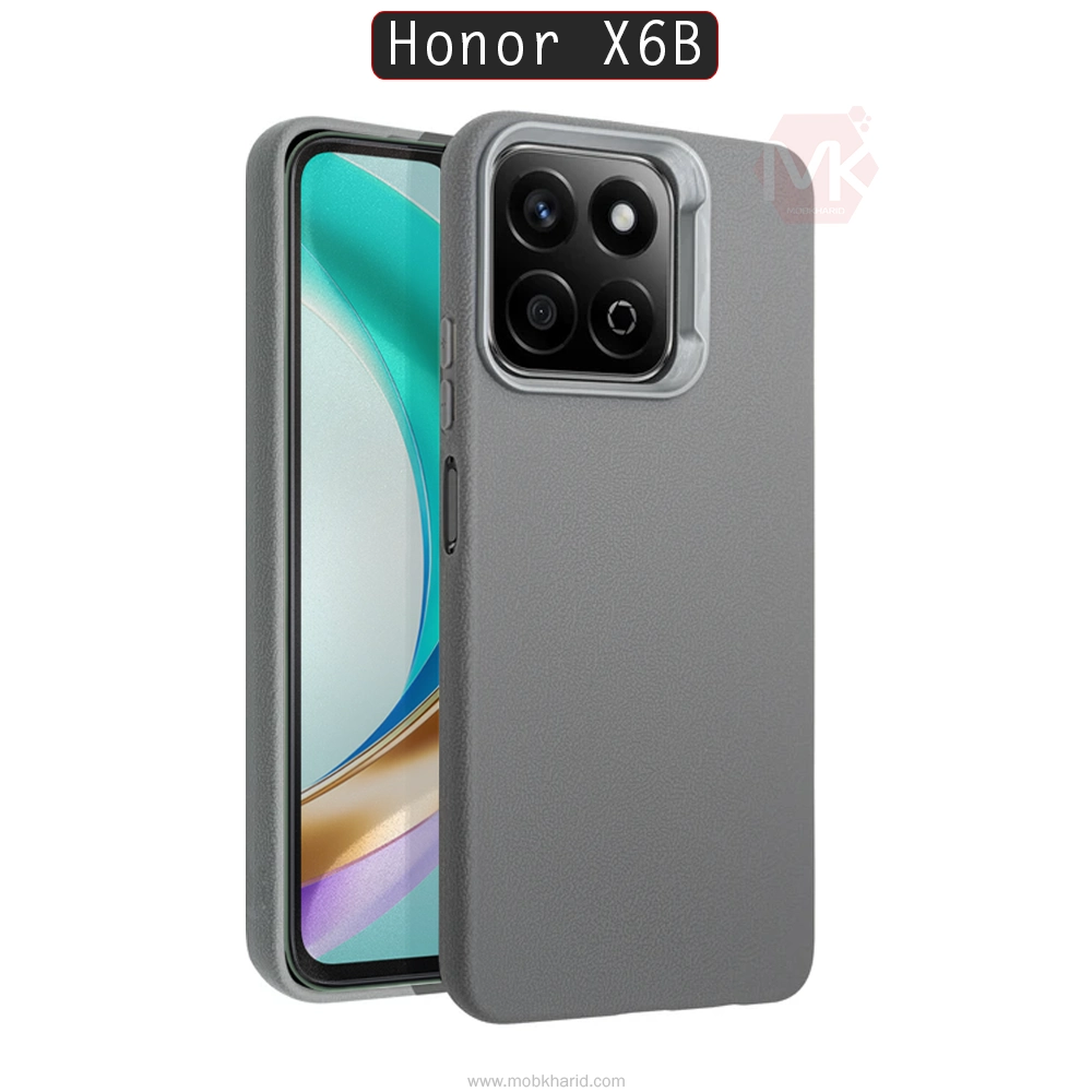 قاب محافظ آنر SPIGEN Leather Texture Case | Honor X6B