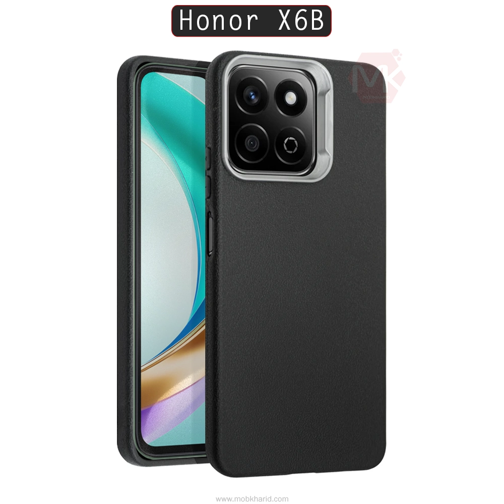 قاب محافظ آنر SPIGEN Leather Texture Case | Honor X6B