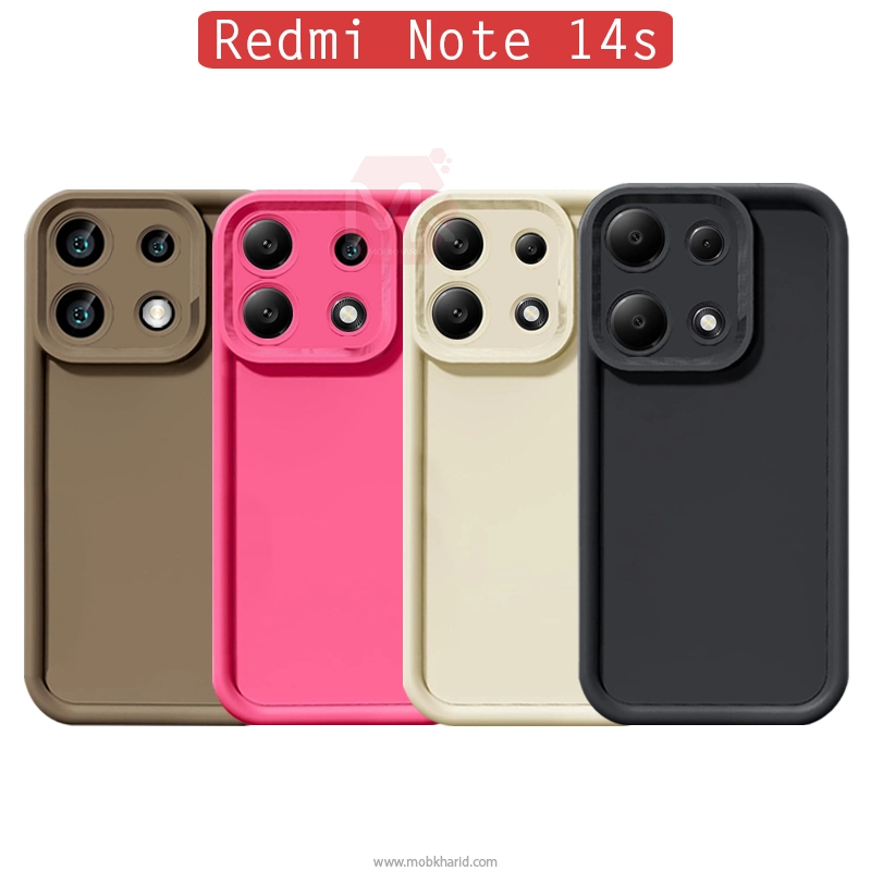 قاب محافظ شیائومی Solid Full Silicone Back Case | Redmi Note 14s