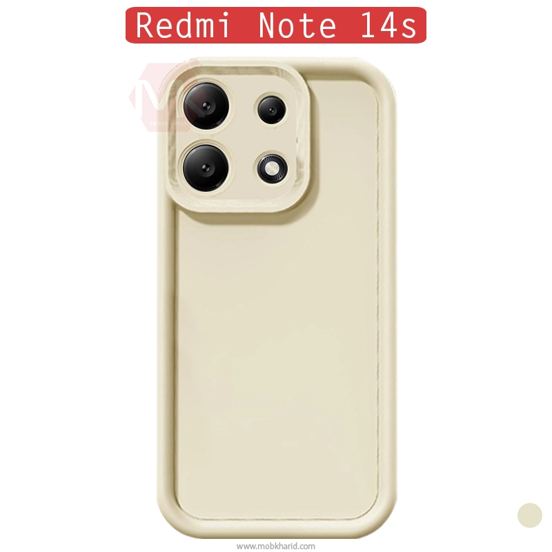 قاب محافظ شیائومی Solid Full Silicone Back Case | Redmi Note 14s
