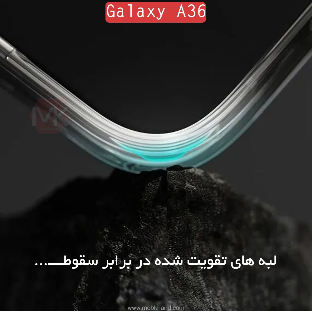قاب مگ سیف دار سامسونگ Hybrid Clear Magsafe Case | Galaxy A36