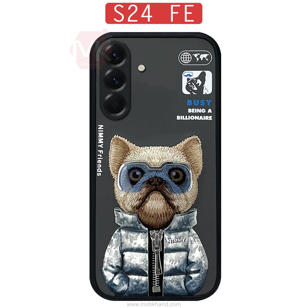 قاب محافظ سامسونگ Nimmy Embroidery Jacket Series Cover | Galaxy S24 FE