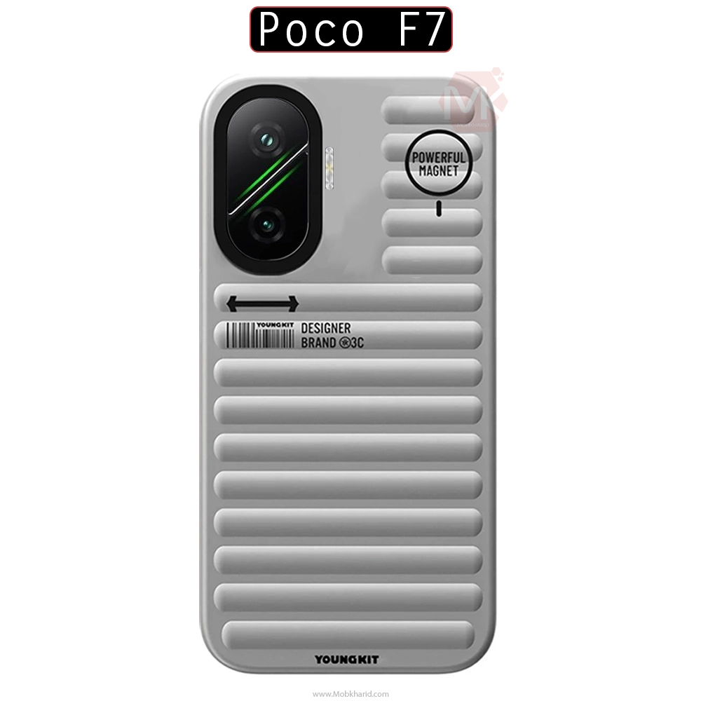 قاب محافظ شیائومی YOUNGKIT Plain Series Case | Poco F7