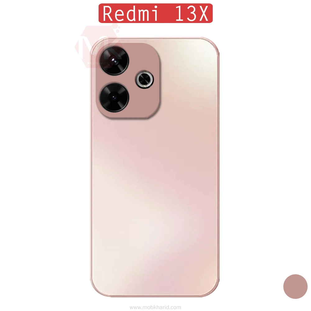 قاب محافظ شیائومی AG Glass Pure Matte Frosted Cover | Redmi 13X