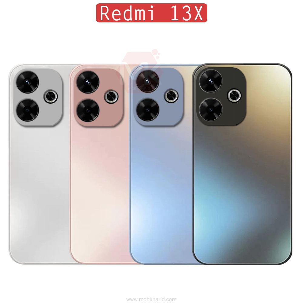 قاب محافظ شیائومی AG Glass Pure Matte Frosted Cover | Redmi 13X