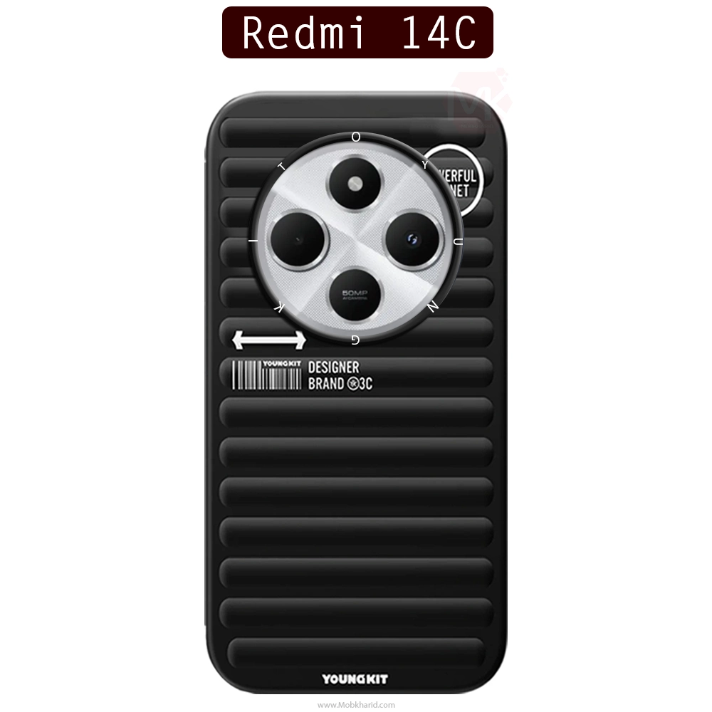 قاب محافظ شیائومی Youngkit Plain Series Case | Redmi 14C