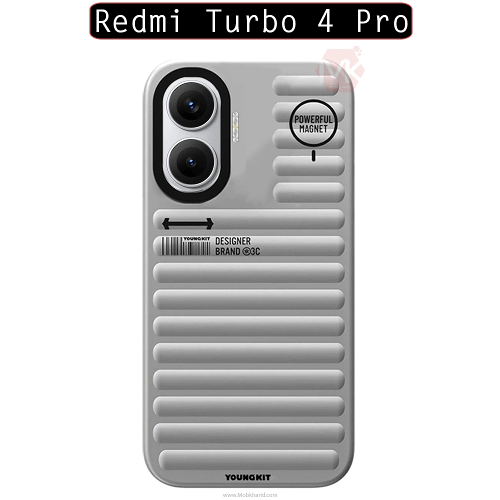 قاب محافظ شیائومی YOUNGKIT Plain Series Case | Redmi Turbo 4 Pro